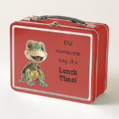 Lunch Box Bébé Turtle mangeur de mangeur (Devant)