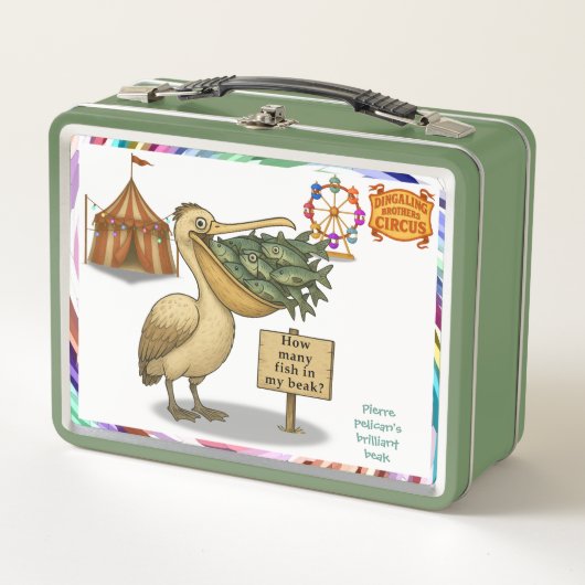 Lunch Box Bec brillant de Pierre le pélican (Devant)