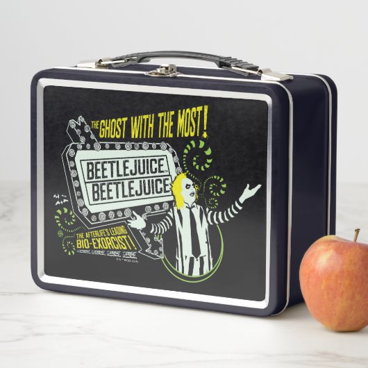 Lunch Box Beetlejus | Marquee "Ghost With The Most" (En situation)