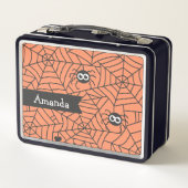 Lunch Box Belle Araignée Et Web Halloween Boîte À Déjeuner (Dos)