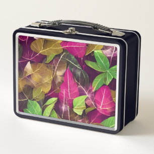 Lunch Box Belle automne Feuilles d'automne Motif