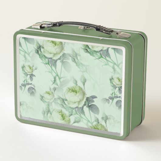 Lunch Box Belle florale Vintage (Dos)