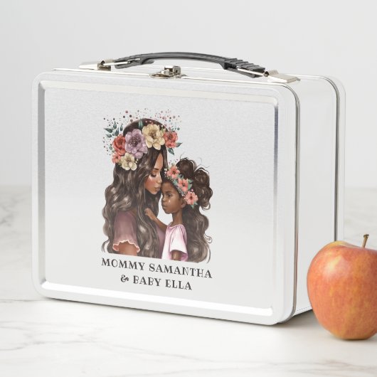 Lunch Box Belle mère et fille noire (2) (En situation)