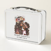 Lunch Box Belle mère et fille noire (2) (Dos)