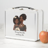 Lunch Box Belle mère et fille noire (23) (En situation)