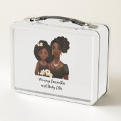 Lunch Box Belle mère et fille noire (23) (Dos)