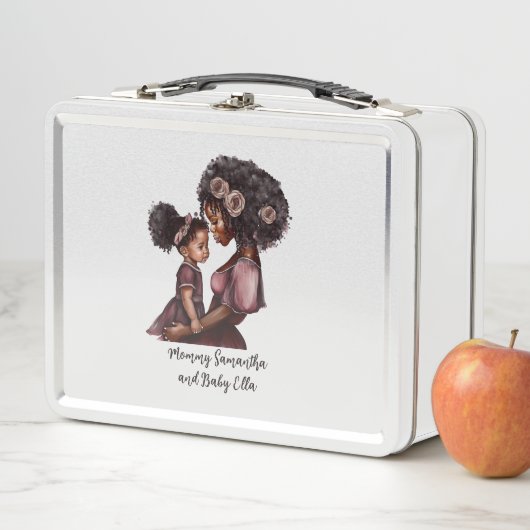 Lunch Box Belle mère et fille noire (28) (En situation)
