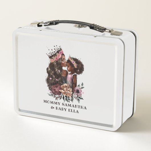 Lunch Box Belle mère et fille noire (3) (Dos)