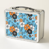 Lunch Box bento fleur oranges (Dos)