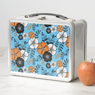Lunch Box bento fleur oranges