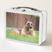 Lunch Box Berger Allemand Avec Bal De Tennis (Devant)