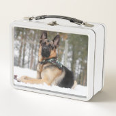Lunch Box Berger Allemand En Neige (Devant)
