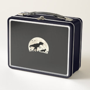 Lunch Box Berger Allemand Halloween Dinosaure Silhouette Lun