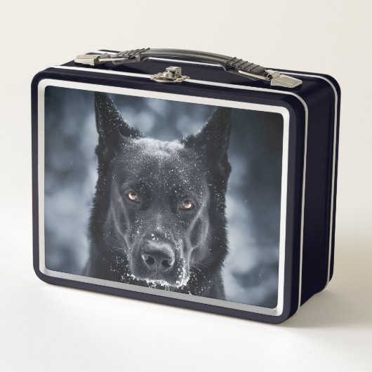 Lunch Box Berger Allemand Noir (Devant)
