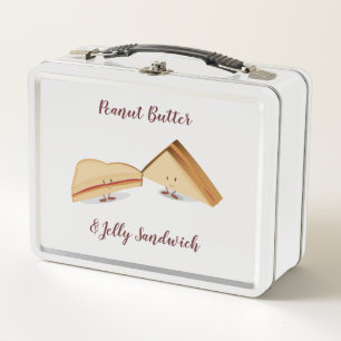 Lunch Box Beurre d'arachide et panier-repas en métal du
