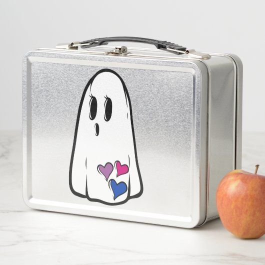 Lunch Box Bi Pride Ghost (En situation)