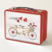 Lunch Box Bicyclette rustique de Valentine construite pour (Dos)