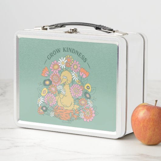Lunch Box Big Bird | Grow Kindness Floral Graphic (En situation)