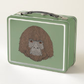 Lunch Box Bigfoot Portrait 2 (Comme l'Homme) (Dos)