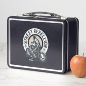 Lunch Box Biker Scorcher sur une moto (En situation)