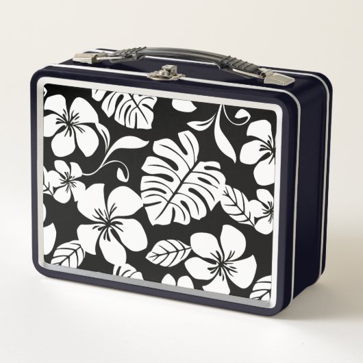LUNCH BOX BIKINI ROSE (NOIR/BLANC) (Devant)