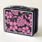 LUNCH BOX BIKINI ROSE (NOIR/ROSE) (Dos)
