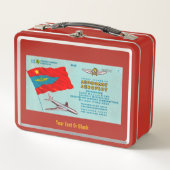 Lunch Box Billet passager Aeroflot (Devant)