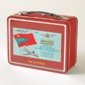 Lunch Box Billet passager Aeroflot (Dos)