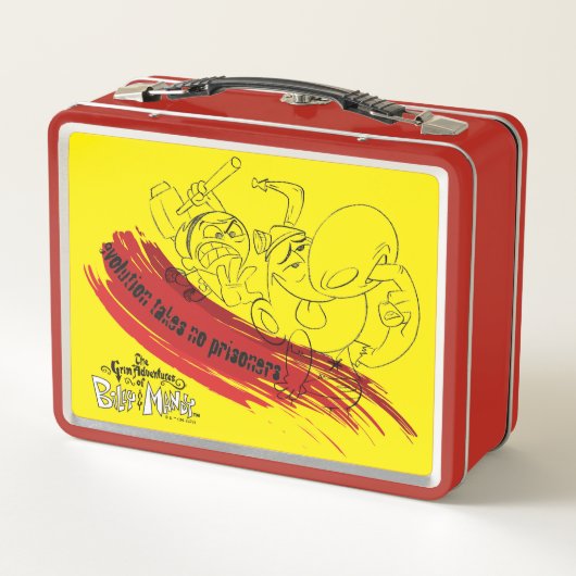 Lunch Box Billy & Mandy - L'évolution ne prend pas de prison (Dos)