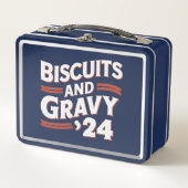 Lunch Box Biscuits Gravy 2024 Élections présidentielles nour (Devant)