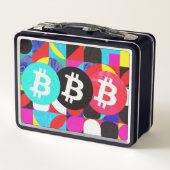 Lunch Box Bitcoin coloré (HD dynamique) (Dos)