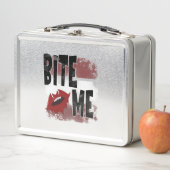 Lunch Box Bite me - Citation Cool - Halloween - Bat (En situation)