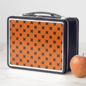 Lunch Box Black cross stitches (En situation)