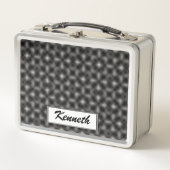 Lunch Box Black & White Cube Life par Kenneth Yoncich (Devant)