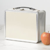 Lunch Box Blanc cassé uni (En situation)