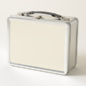 Lunch Box Blanc cassé uni (Devant)