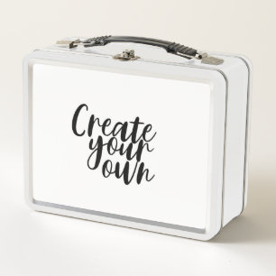 Lunch Box Blanc Créez votre propre Lunette