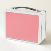 Lunch Box Blanc & Rose Ajouter le nom de votre enfant Lunchb (Dos)