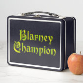 Lunch Box Blarney Champion noir lunbox (En situation)
