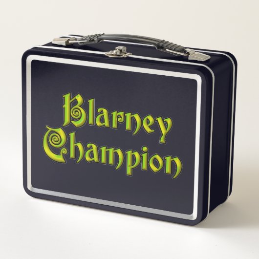 Lunch Box Blarney Champion noir lunbox (Devant)