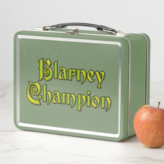 Lunch Box Blarney Champion pouponnière verte (En situation)