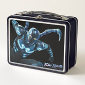 Lunch Box Bleu Beetle Leaping Caractère Art (Devant)