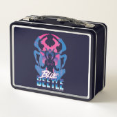 Lunch Box Bleu Beetle Rétrowave contre graphique (Dos)