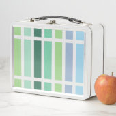 Lunch Box Bleu et vert (En situation)