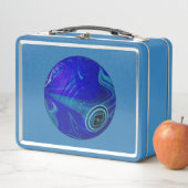 Lunch Box Bleu pelouse Bowl, (En situation)