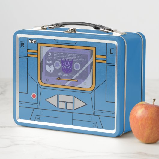 Lunch Box Bleu sonore (En situation)
