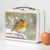 Lunch Box Bleuet de l'Est en neige - Photo originale (En situation)