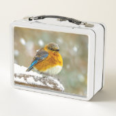 Lunch Box Bleuet de l'Est en neige - Photo originale (Dos)