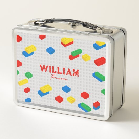 Lunch Box Blocs de construction Blocs de construction de bri (Dos)