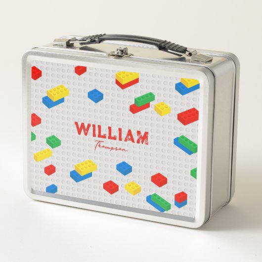 Lunch Box Blocs de construction Blocs de construction de bri (Devant)